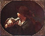 PIAZZETTA, Giovanni Battista Shepherd Boy ag oil